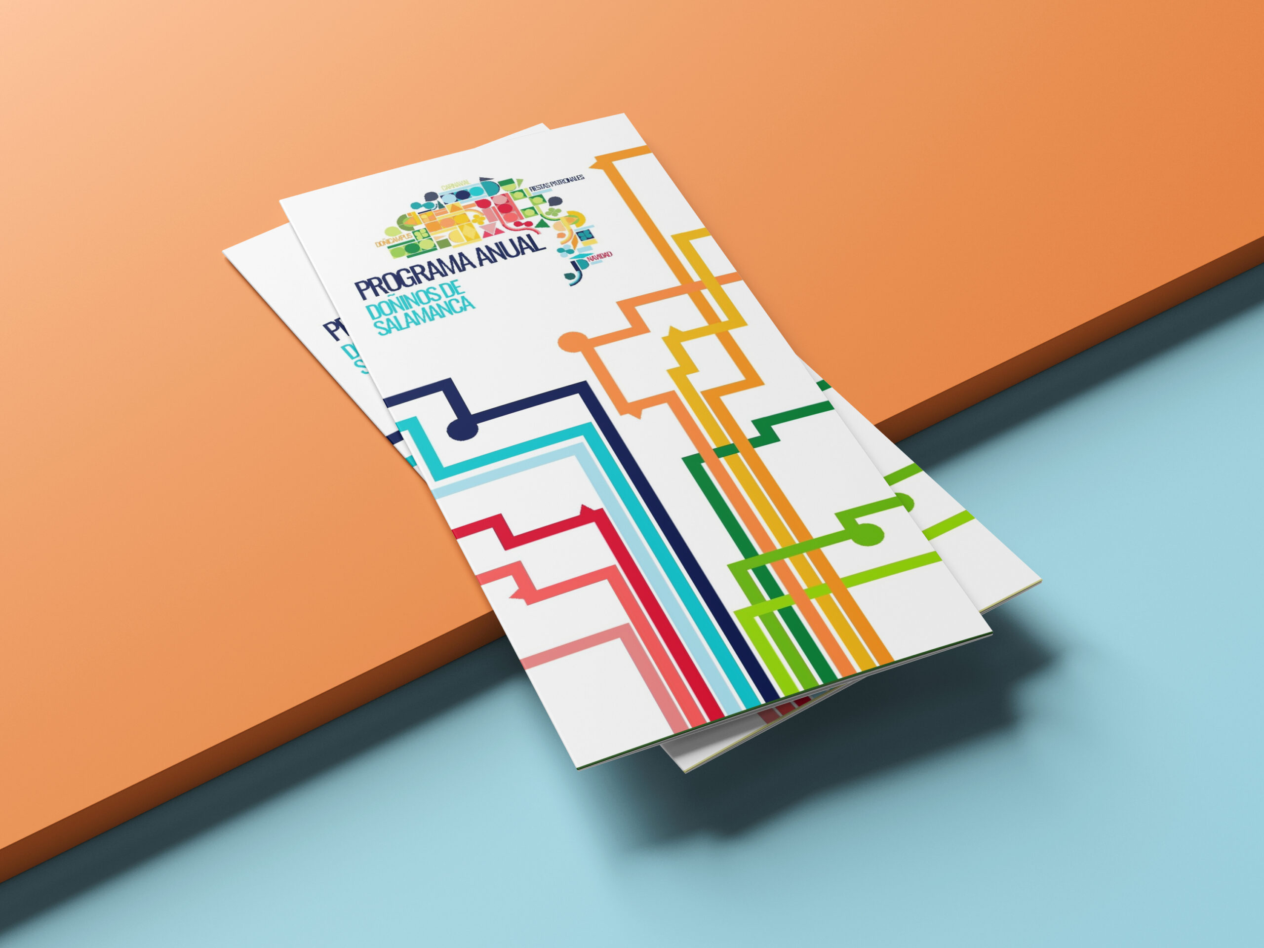 Díptico programación cultural