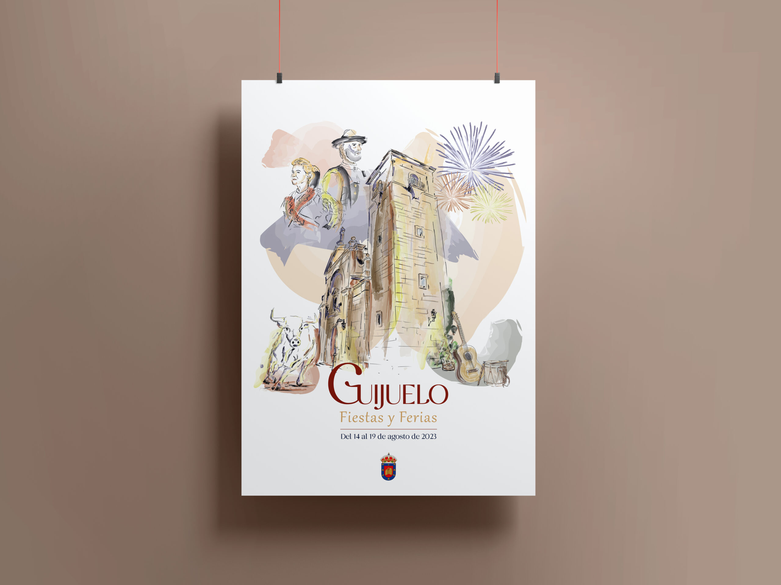 Cartel fiestas patronales Guijuelo