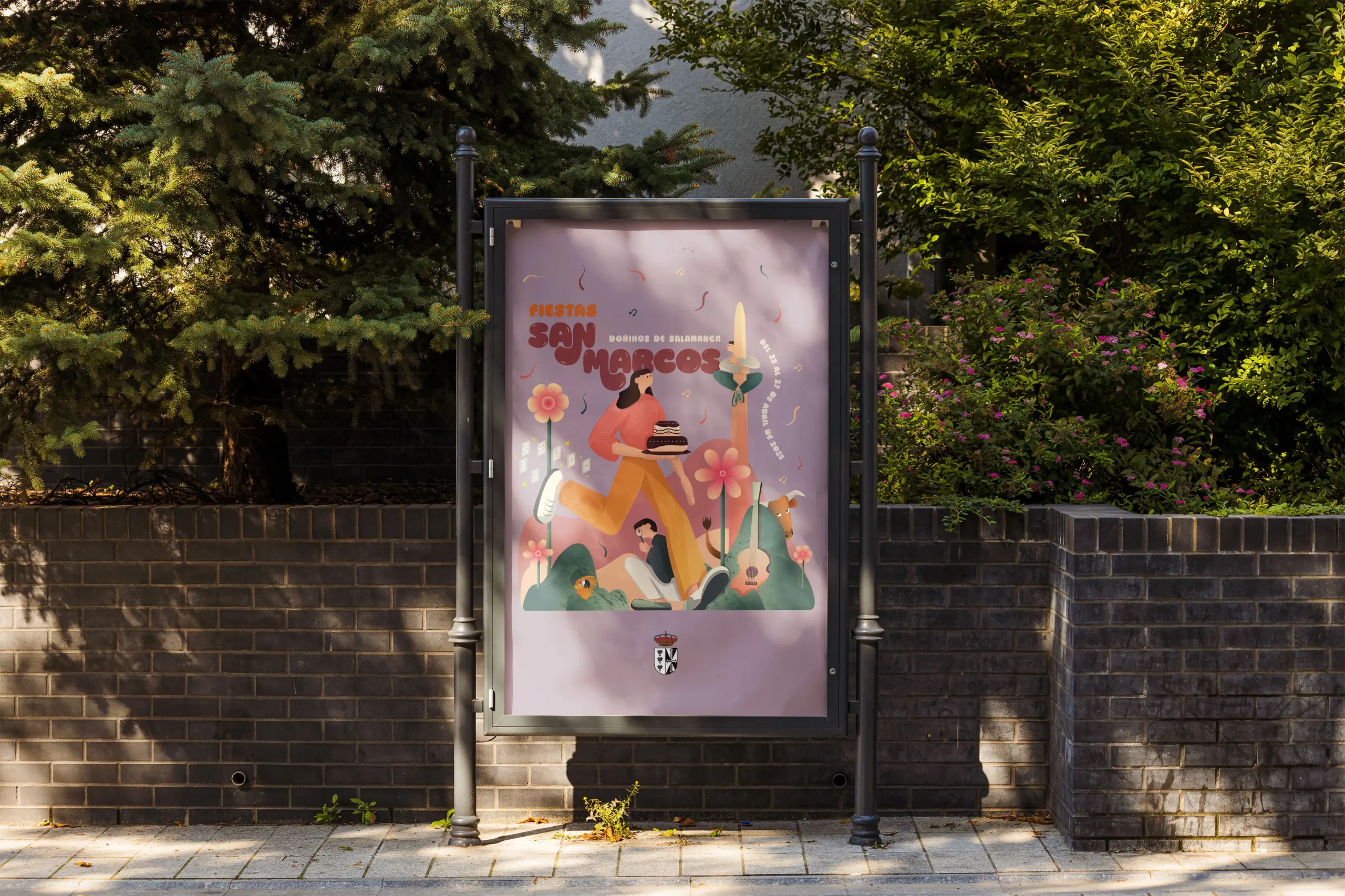 Cartel Fiestas San Marcos 2025 Doñinos de Salamanca