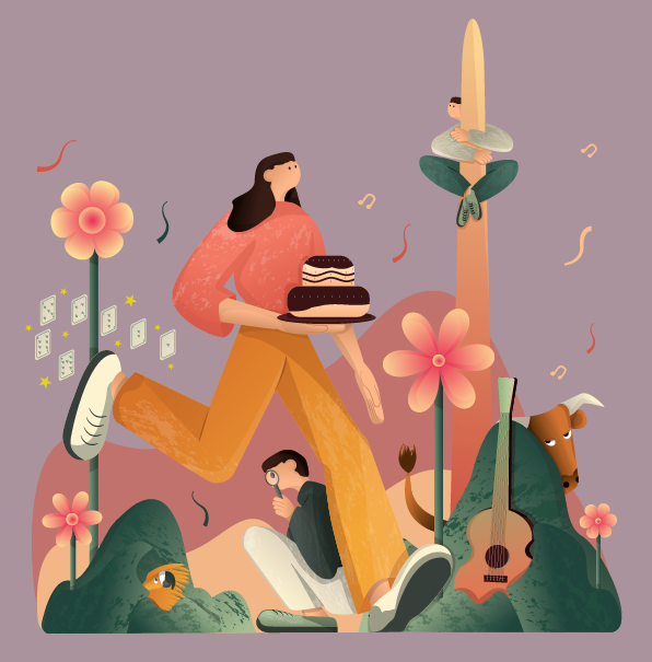 Ilustración cartel Fiestas San Marcos 2025 Doñinos de Salamanca